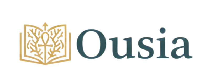 Ousia — Teologia, filosofia e neurodiversidade (logo)